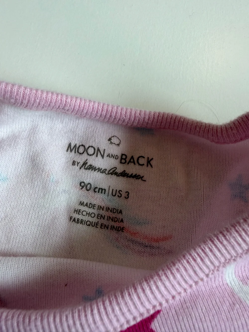 Hanna Andersson Unicorn Print Long-Sleeve Dress
